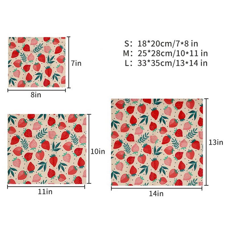Beeswax Wrap Reusable - Beeswax Food Wrap Eco Friendly Kitchen