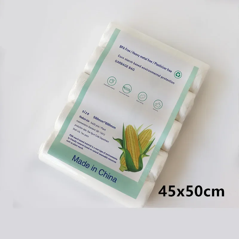100pcs Biodegradable Garbage B - Biodegradable Bin Liner ulasan dan harga