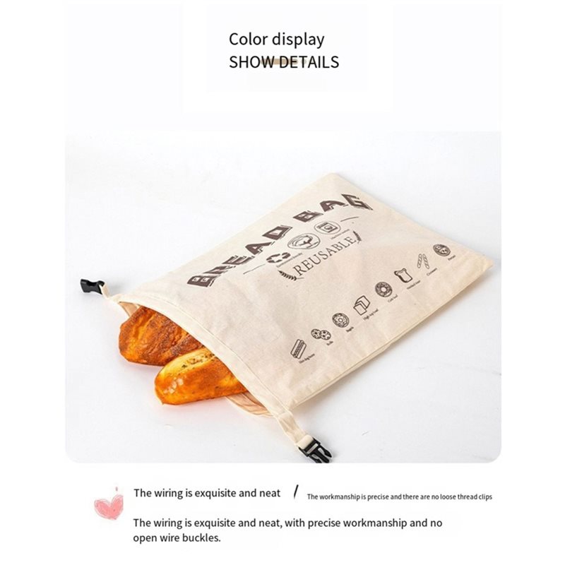 Reusable Beeswax Bread Bags 2- - Beeswax Wrap Reusable ulasan dan harga