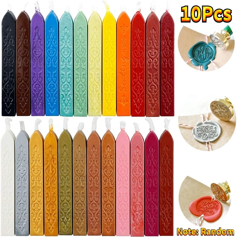 10Pcs Sealing Wax Sticks Color - Beeswax Wrap Reusable ulasan dan harga