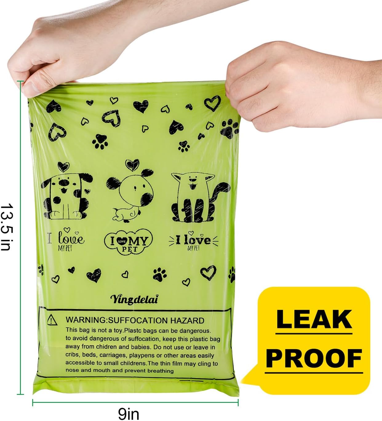 Pet Biodegradable Trash Bag Do - Biodegradable Bin Liner ulasan dan harga