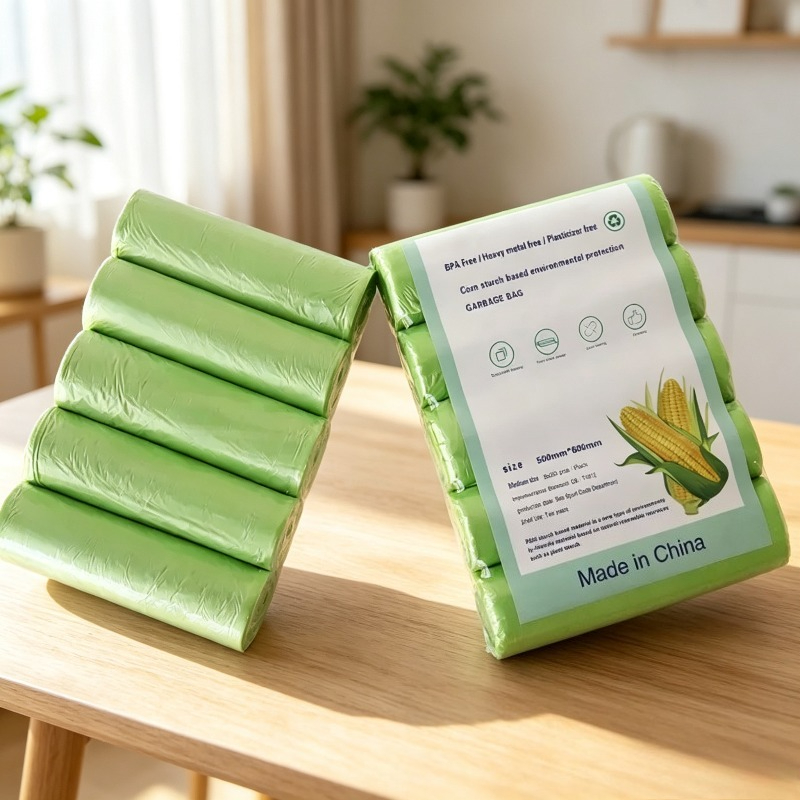 100pcs Degradable Trash Bags B - Biodegradable Bin Liner ulasan dan harga