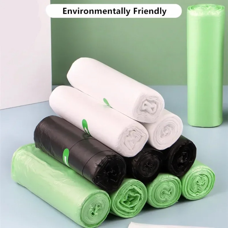 100pcs Degradable Trash Bags B - Biodegradable Bin Liner ulasan dan harga