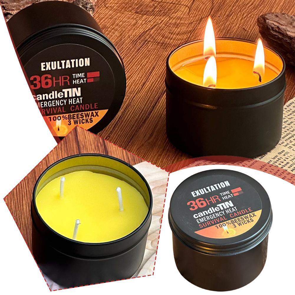 Emergency Candle 36 Hour 3 Wic - Beeswax Wrap Reusable ulasan dan harga